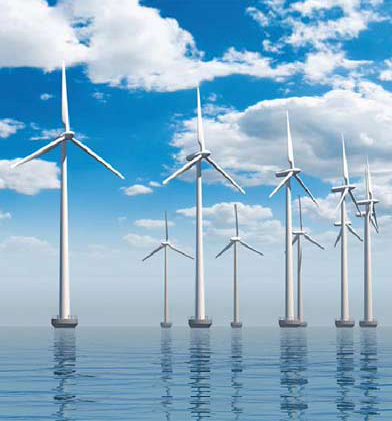 טורבינת רוח ומערכות אנרגיה סולארית